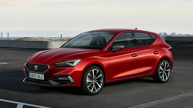 Seat Leon 
Rotes Auto