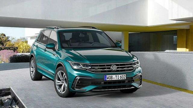 Volkswagen Tiguan 
Türkiser SUV
