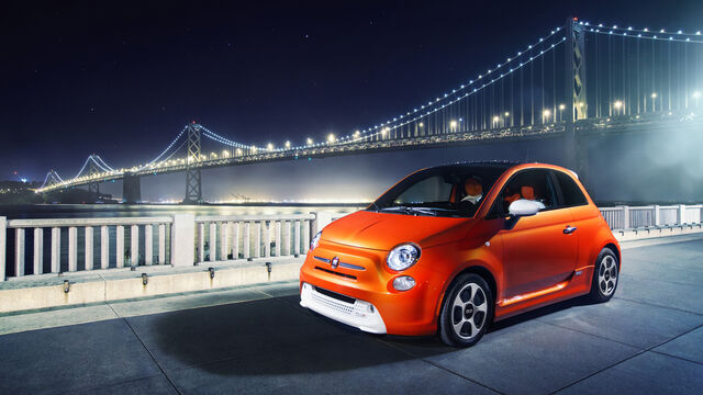 Fiat 500e 
Elektro-Auto