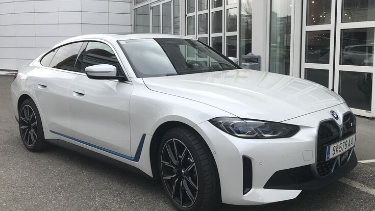 © Ludwig Fliesser BMW i4 e Drive40 von schräg vorne