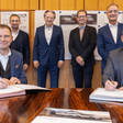 VWN und Hobby bei der Vertragsunterzeichnung