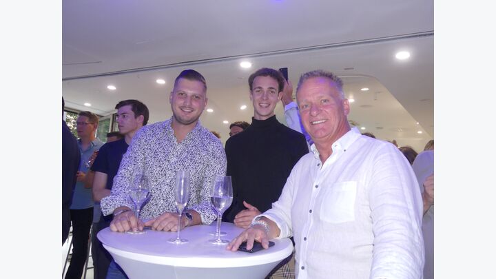 Von der Denzel Niederlassung Inzersdorf: (v.r.) Michael Harl, Fabian Rille und Daniel Madejski