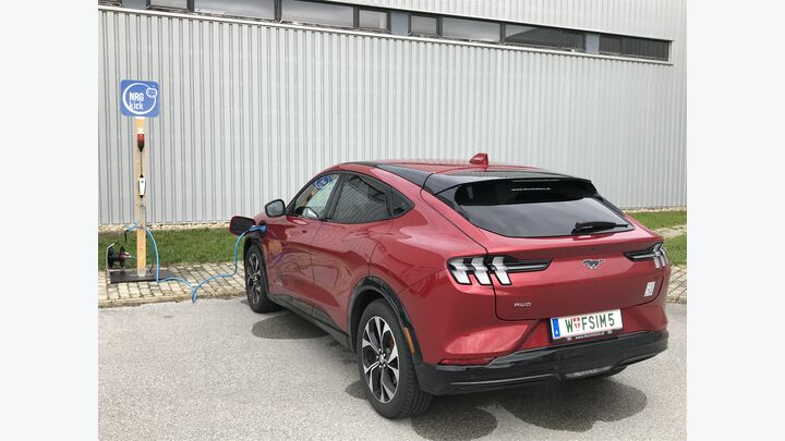Heiß begehrt bei den Testfahren war der Ford Mach-E