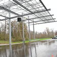ABD0039_20221116 - ERNSTHOFEN - ?STERREICH: ZU APA0177 VOM 16.11.2022 - Auf der Teststrecke f?r automatisiertes Fahren in St. Valentin (Bez. Amstetten) ist am Mittwoch, 16. November 2022, eine neue Outdoorberegnungsanlage in Betrieb genommen worden. - FOTO: APA/FOTOKERSCHI.AT/KERSCHBAUMMAYR