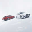 Mercedes-Benz CLA 250 e Shooting Brake: fuel consumption combined, weighted (WLTP preliminary) 1.1-0.8 l/100 km, electricity consumption combined, weighted (WLTP preliminary) 17.2-15.1 kWh/100 km, CO2 emissions combined, weighted (WLTP preliminary) 26-19 g/km. Data on fuel consumption, CO2 emissions, power consumption and range are provisional and have been determined internally in accordance with the ?WLTP test procedure? certification method. To date, there are neither confirmed values from an officially recognised testing organisation nor an EC type approval nor a certificate of conformity with official values. Differences between the stated figures and the official figures are possible. Mercedes-Benz CLA 250 e Shooting Brake: fuel consumption combined, weighted (WLTP preliminary) 1.1-0.8 l/100 km, electricity consumption combined, weighted (WLTP preliminary) 17.2-15.1 kWh/100 km, CO2 emissions combined, weighted (WLTP preliminary) 26-19 g/km. Data on fuel consumption, CO2 emissions, power consumption and range are provisional and have been determined internally in accordance with the ?WLTP test procedure? certification method. To date, there are neither confirmed values from an officially recognised testing organisation nor an EC type approval nor a certificate of conformity with official values. Differences between the stated figures and the official figures are possible.