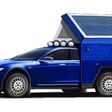 Tesla Roamer mit Solarpanel