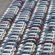 auto automobile automotive business car cars dealer dealership dubai fleet line lot many market new park parked red row rows sale traffic transport transportation uae used vehicle white car parked transport vehicle auto automobile automotive dealer dealership dubai fleet line many market new park row rows uae sale transportation business