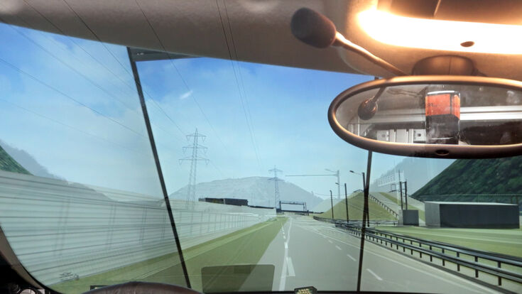 © TU Graz 3D Simulation Fahren
