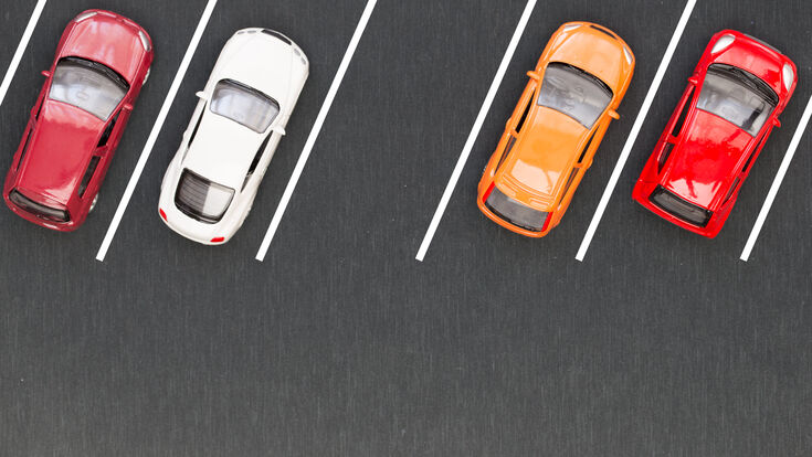 © comzeal - stock.adobe.com parking lot car lane empty background road traffic outdoor auto park carpark space vehicle urban street automobile assist asphalt driving autonomous line free transport convenient slot vacant motor concrete automatic town reserve top