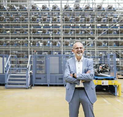 Rolf Geisel im Boysen Werk