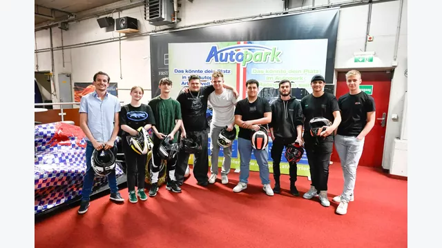 Autopark Innsbruck: Go-Kart-Rennen der Lehrlinge
