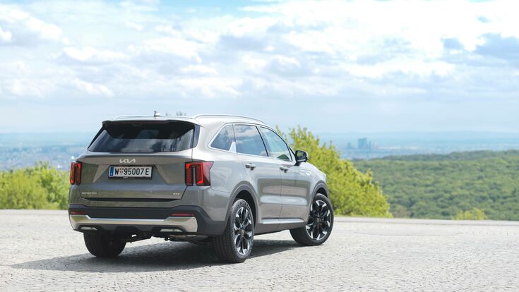 Dieselherz, was willst du mehr? Mit dem Kia Sorento ist man auf der sicheren Seite.