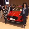 Ford-Händlerin Maria Gaberszik (r.) mit Verkaufsberaterin Anna-Marie Hasler und Verkaufsberater Christian Bauer