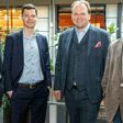(V.l.n.r.): Martin Wagner (Geschäftsführer Verbund Energy4Business GmbH), Gerald Ebner (Geschäftsführer Österreichisches Volkswohnungswerk, Gemeinnützige Ges.m.b.H.), Hauke Hinrichs (CEO Smatrics) und Peter Engert (Geschäftsführer Österreichische Gesellschaft für Nachhaltige Immobilienwirtschaft, ÖGNI)