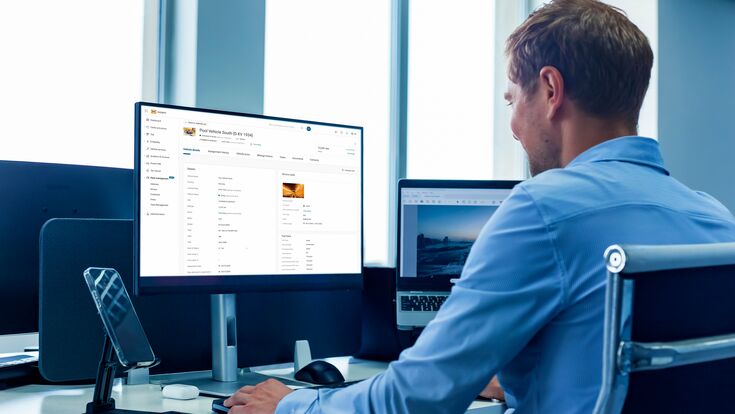 © DKV Mobility Die neue DKV Fleet Management Software richtet sich insbesondere an Unternehmen mit einer Flotte von bis zu 100 Fahrzeugen und kann auch unabhängig von der DKV Card genutzt werden.