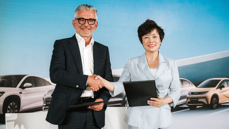 Herbert Eibensteiner und Stella Li