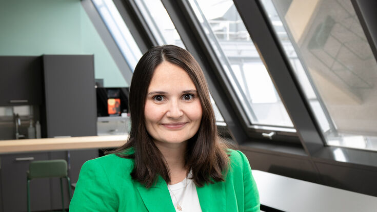 Business Gespräch mit Mazda Rainer / Stephanie Ernst in der Kurier-Lounge, am 04.07.2024