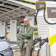 SMATRICS-EnBW-CEO Thomas Landsbek beim Ladepark in Spielberg