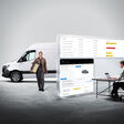 Mercedes-Benz Van Uptime Monitor für gewerbliche Vans Mercedes-Benz Van Uptime Monitor for commercial vans