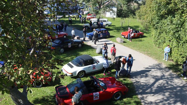 Oldtimer Rallye 2025 Mittagsrast