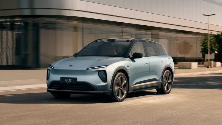 Eines der vier neuen Modelle, der NIO EL6
