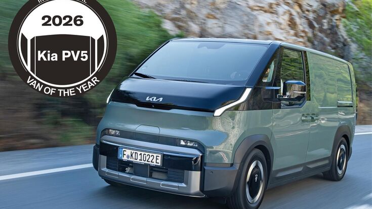 Kia wurde mit dem neuen PV5 „International Van of the Year 2026“.