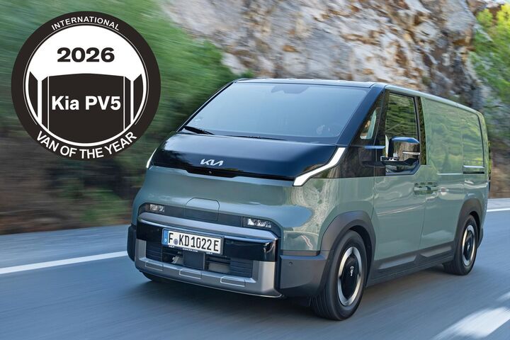 Kia wurde mit dem neuen PV5 „International Van of the Year 2026“.