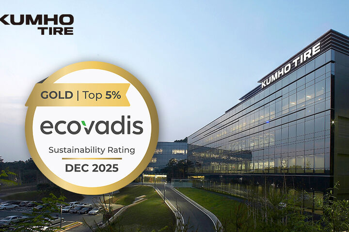 Ecovadis-Auszeichnung für Kumho Tire