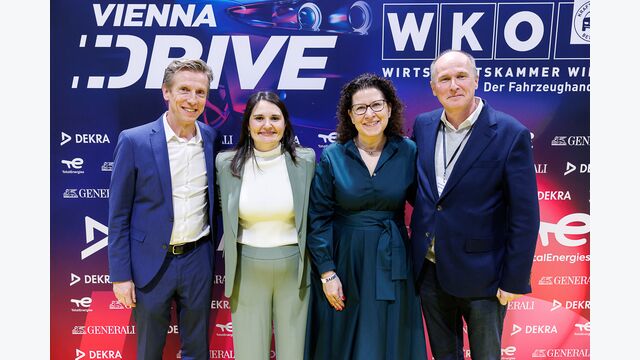 (v.l.): Leonhard Palden, Stephanie Ernst, Verena Wiesinger und Clemens Vohrizka beim Netzwerktreffen