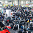Sehr gut besuchte Vienna Drive in Halle B der Messe Wien