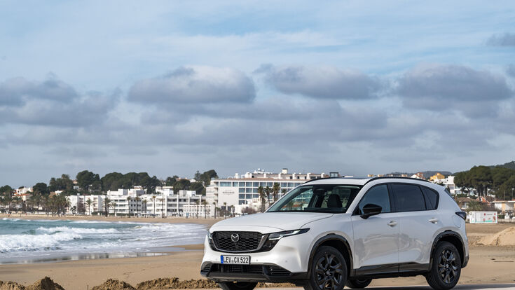 Das Erfolgsmodell von Mazda, der CX-5, geht in die dritte Runde.