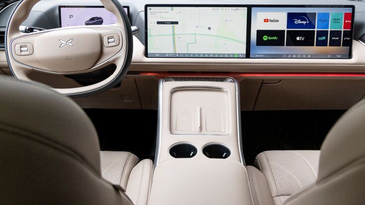 Das XPENG G9 Cockpit