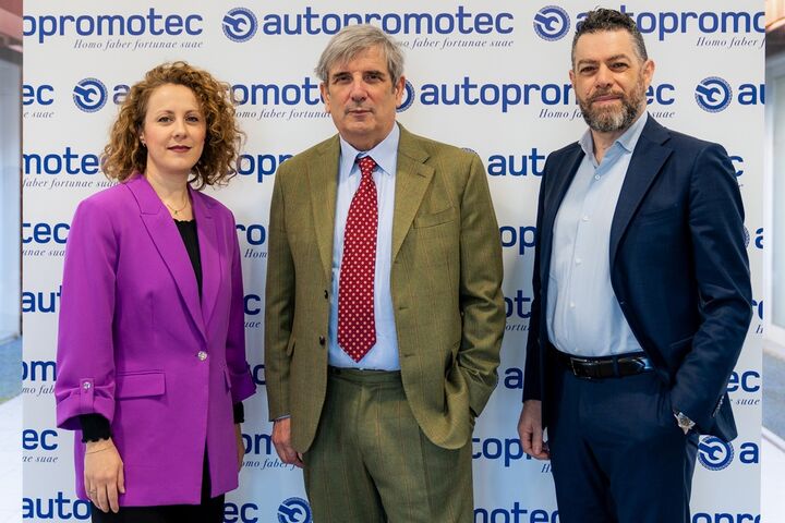 Enrica Lazzarini, Renzo Servadei und Guido Gambassi.