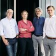 (v.l): Michael Hirschbichler (Head of Innovation), Ute Teufelberger (Geschäfsführerin), Christian Eugster (Geschäftsführer), Otto Rezac (Head of Sales)