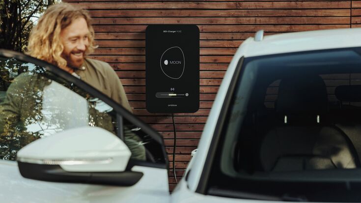 MOON POWER startet Verkauf der ersten Wallbox.