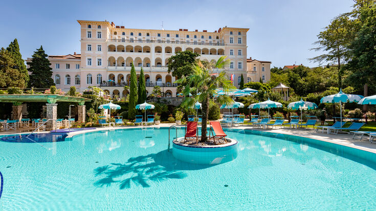 Im Kvarner Palace wird Tradition gekonnt mit der heutigen Zeit verknüpft.