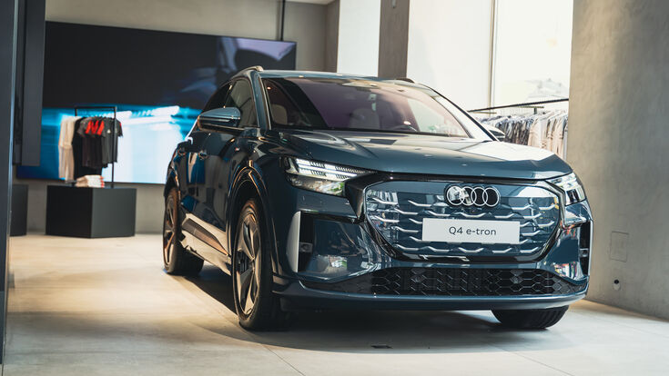 Wir durften bereits vor der Präsentation auf den Wiener Elektrotagen einen Blick auf den neuen Audi Q4 e-tron werfen.
