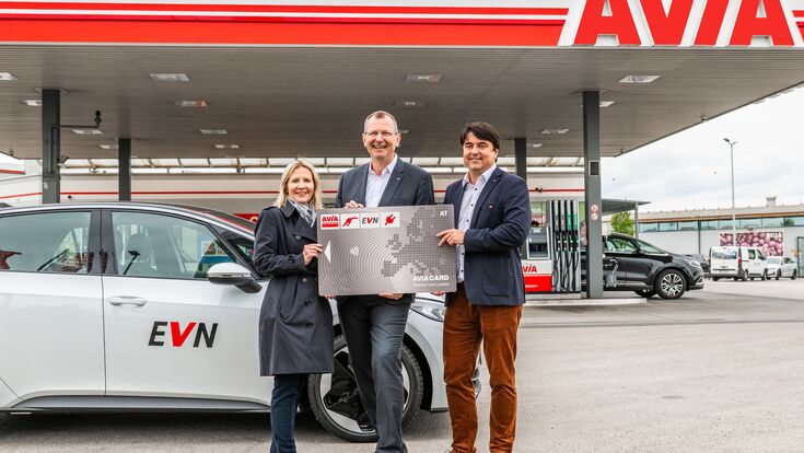 Startschuss für die Kooperation zwischen EVN und AVIA