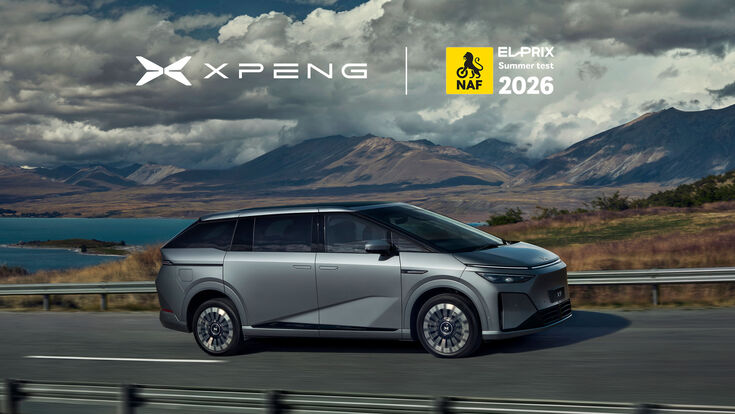 XPENG X9 im NAF El Prix Summer 2026