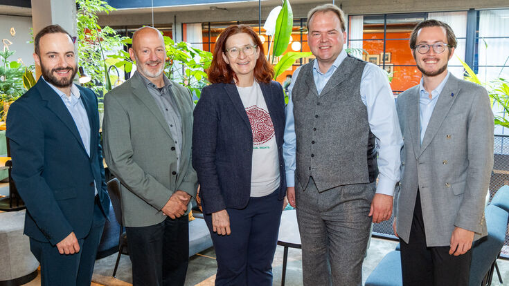 Hans-Jürgen Salmhofer, BMIMI, Daniel Hantigk, E-Control, Sigrid Stagl, WU Wien, Hauke Hinrichs, SMATRICS, Philipp Wieser, AustriaTech