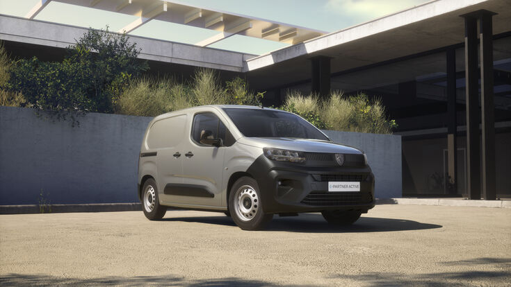 Zum Jubiläum schickt Peugeot den Partner Active an den Start.