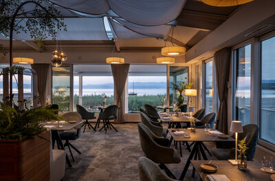 Europa, Kroatien, Kvarner Bucht, Insel Krk, Malinska: Hotel VILA ROVA