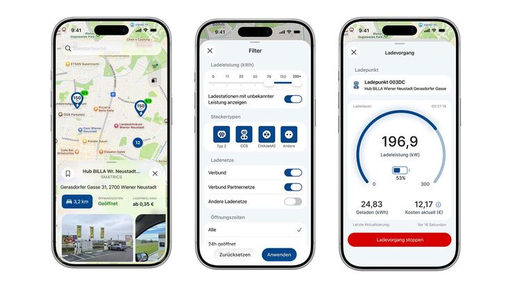 Neue VERBUND Lade-App „V-Go“ ermöglicht Zugang zu Österreichs größtem Schnellladenetz